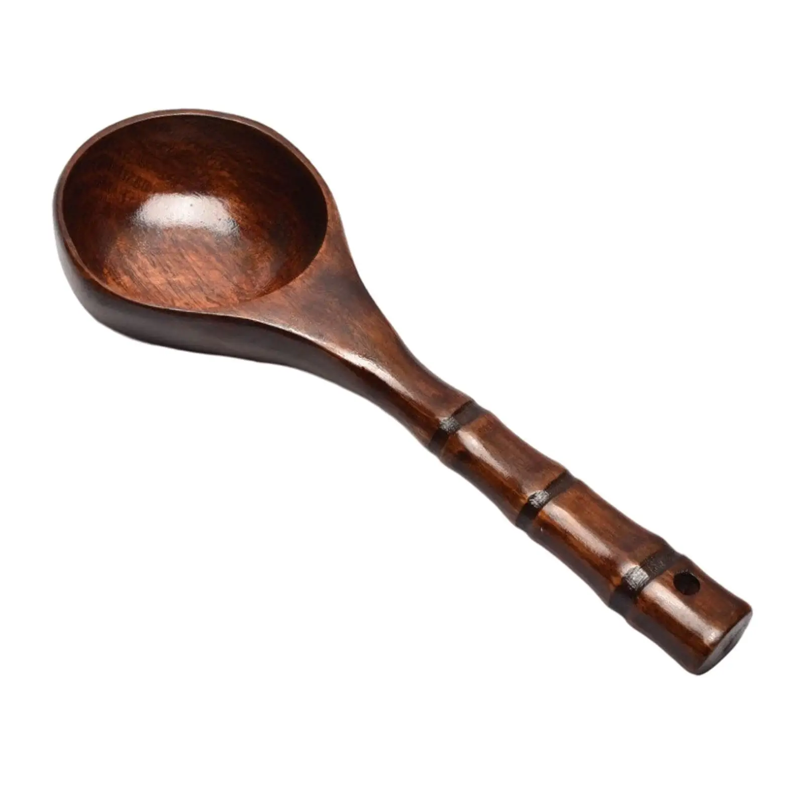 Sauna Ladle with Handle Wooden Ladle Spoon for Gardening Bathing Car Washing