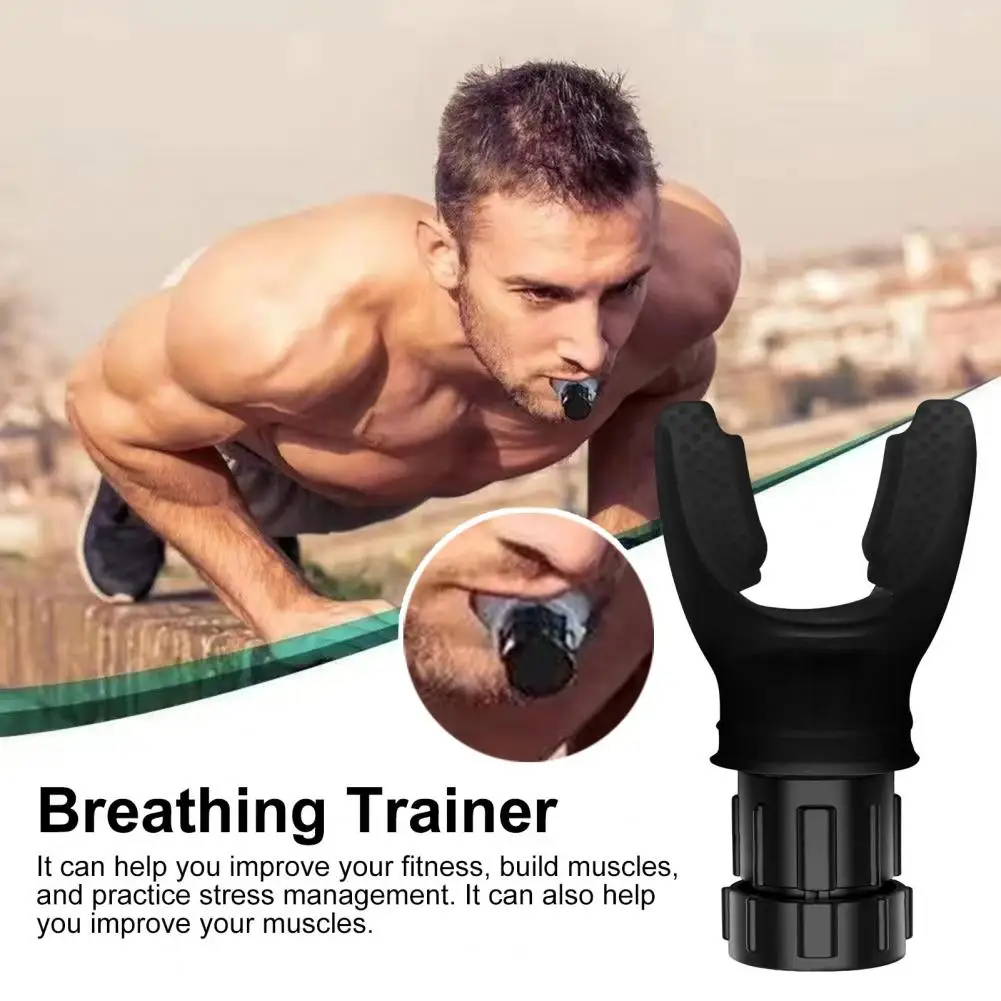 User-friendly Training Device Enhance Lung Capacity Oral Muscles with Adjustable Resistance Trainer for Men Women Portable