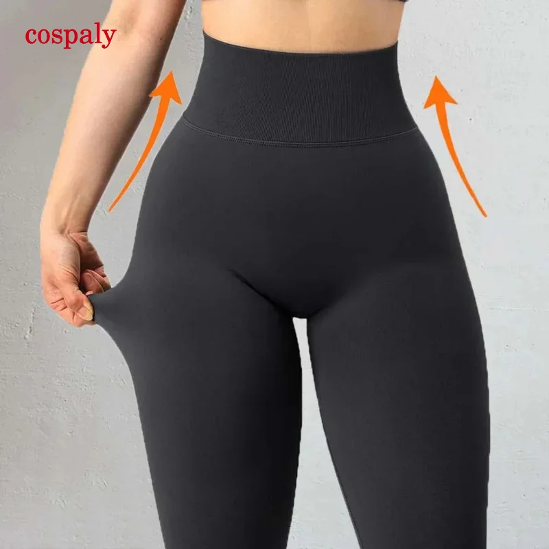 Women Leggings For Fitness Yoga Pants Seamless Sport Tights Scrunch Butt Legging Gym Pantalones De Mujer Workout Leggings Women