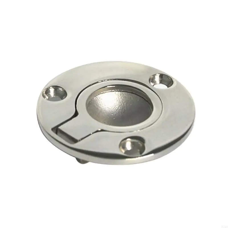 Recessed Furniture Cabinet Pull Handle Ring Door Knobs Handle Pull Ring for Boat 72XB