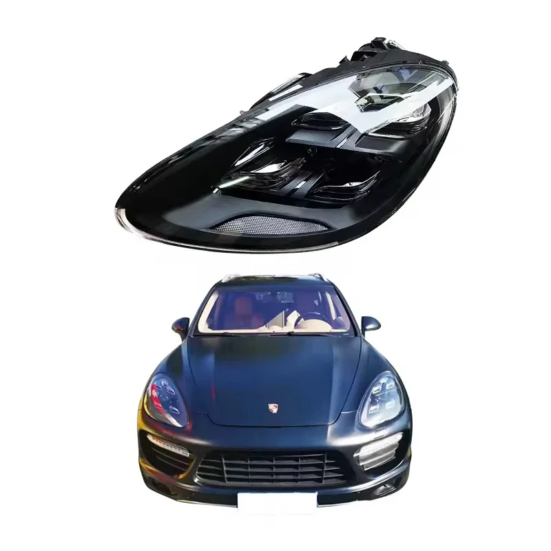 

For Porsche Cayenne 2011-20114 Car Modification Upgrade 2023 Car Lights LED Headlight Front Bumper Headlight