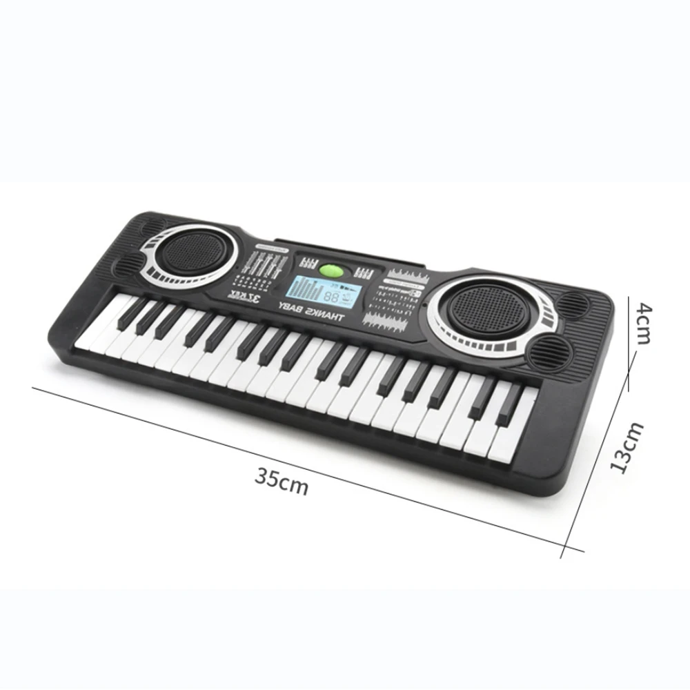 37 Key Electronic Keyboard Piano Toys for Kids Montessori Early Education Musical Instrument Toy for Children Girls Boys Gifts