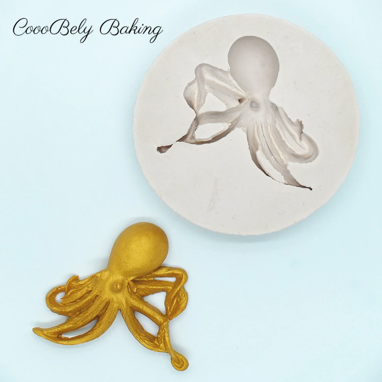 Octopus Shape Silicone Molds For Baking DIY Epoxy Chocolate Mold Fondant Cake Baking Decoration Fudge Pudding Cake Mold