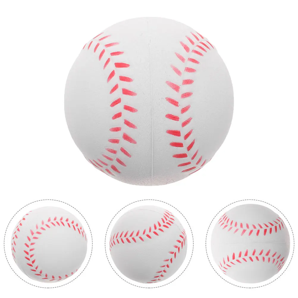 

5 Pcs Training Baseball Baseballs Bulk Toy for Outdoor Small Pu Stress Kids Practice Toddler