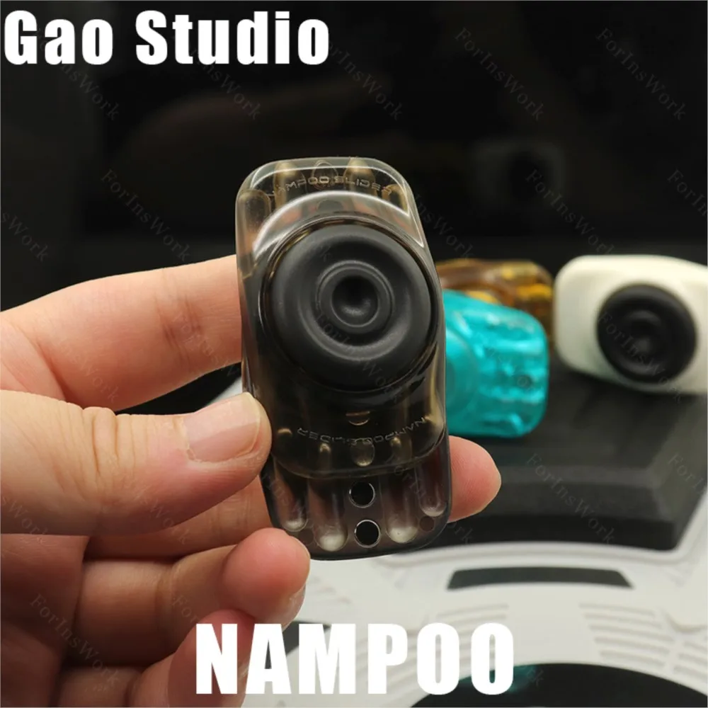 Original Gao Studio PC NAMPOO 4 Paragraph Up Down Fidget Push Slider Finner Spinner 2 in 1 Stress Relief Toys Office Toy