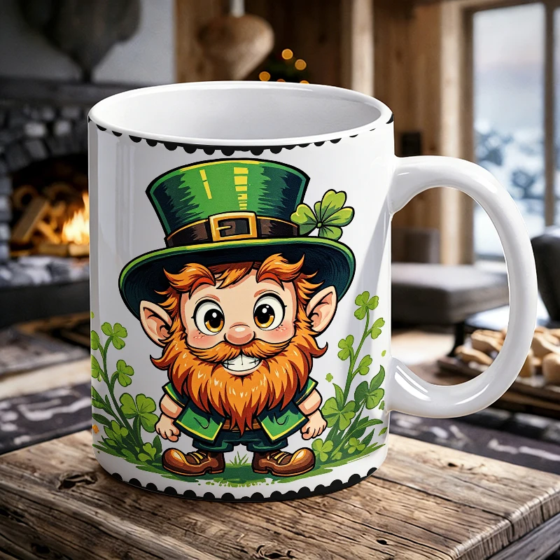 

Cute Cartoon Little Dwarf Ceramic Mug, Coffee Cup, Milk Cup, Office Tea Cup, Drinking Cup, Does Not Fade, Gift for Friends