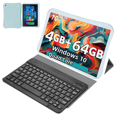 Tablet Q1 Windows 10 da 10,1 pollici RAM 4 GB DDR3 + 64 GB ROM X5-Z8350 CPU 64 bit HDMI compatibile doppia fotocamera USB 3.0 Batteria 8000 mAh