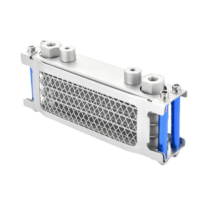 Bike Motorcycle Modified Oil Cooler Suitable for Monkey Car Curved Beam Car 125cc Thickened Radiator