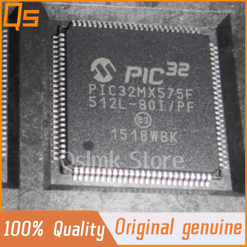 

New Original PIC32MX575F512L-80I/PF QFP100 32-bit microcontroller MUC