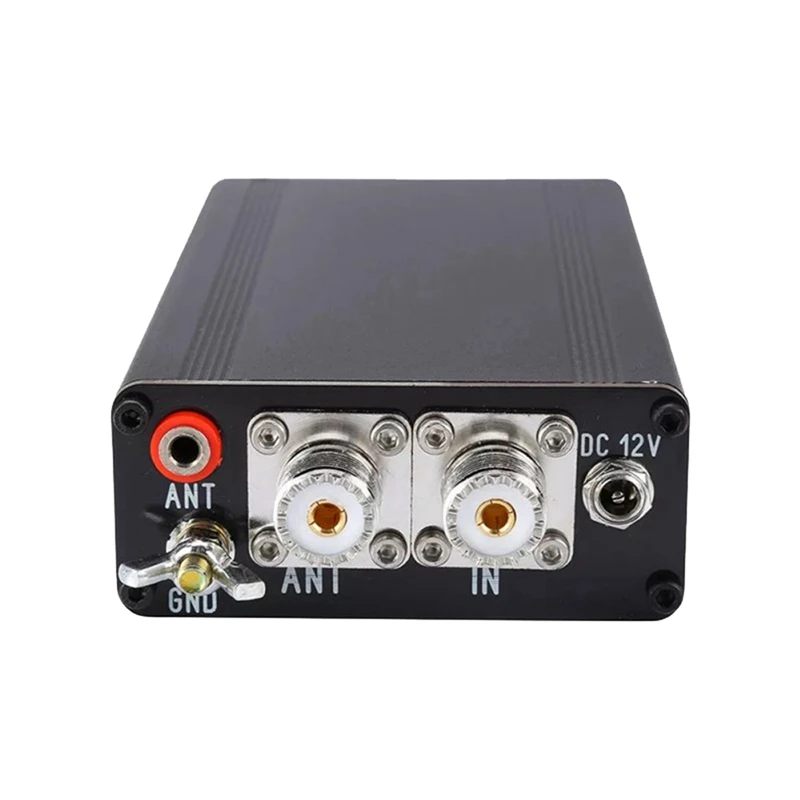 ATU-130 1.8-50Mhz 200W Miniature OLED Display Antenna Tuner Automatic Antenna Tuner Shortwave Antenna Tuner