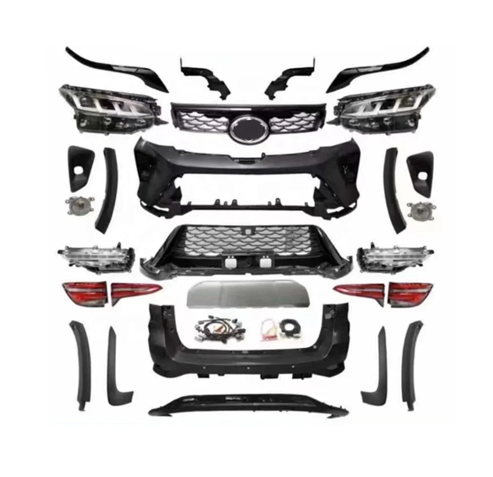 Car Parts Body Kits Upgrade to Legender 2021 For Fortuner 2015-2020