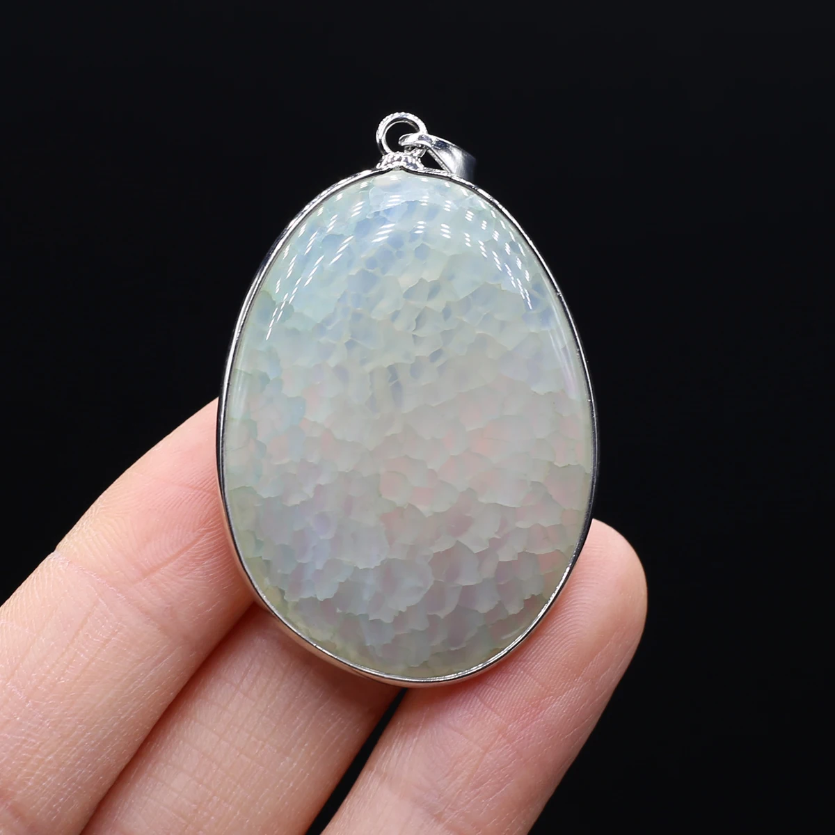 31x45mm Natural Stone Agate Pendant Irregular Shape Charms for Jewelry Making Supplies DIY Necklace Earrings Charms Accessories