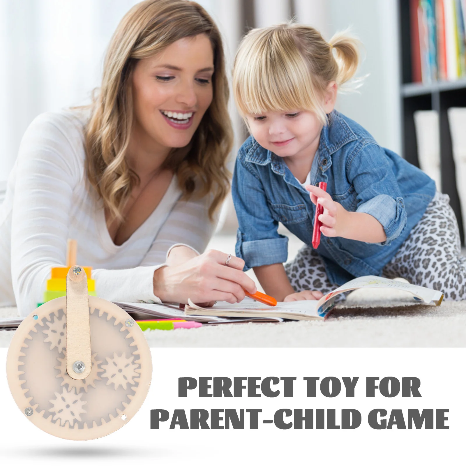 Wooden Unfinished Busy Board Kids Early Educational Sensory Activity Puzzle Learning Montessori Children Training Manual