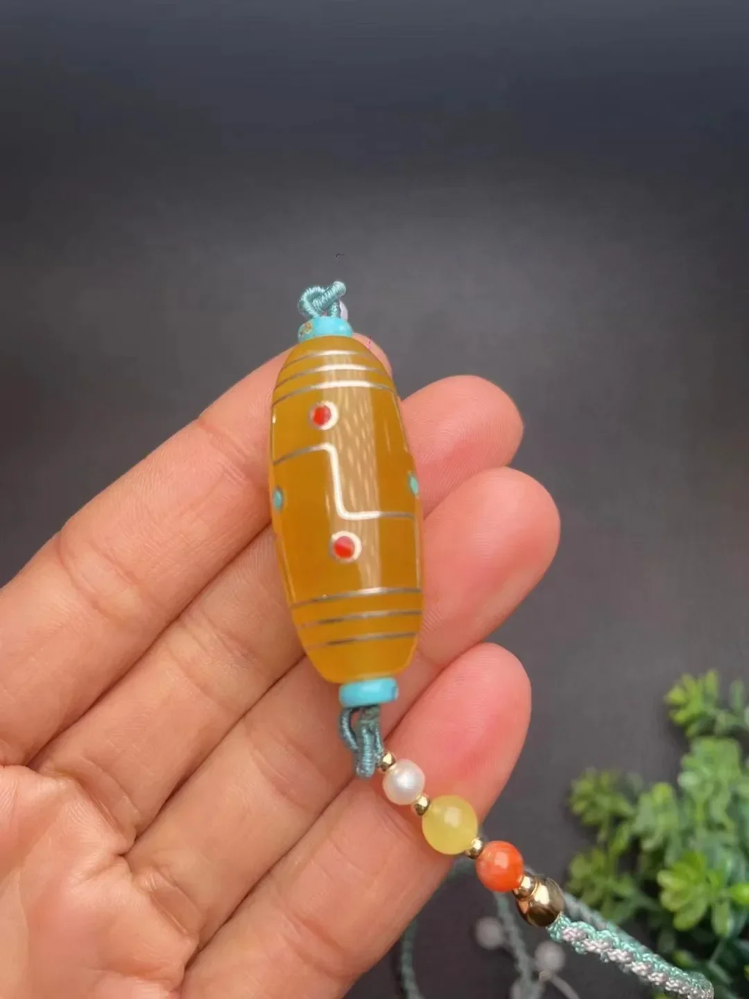 Natural 100% real yellow amber Barrel bead jade Necklace Pendant Women Charms Amulet Gifts For Ladies luxury Good Luck Gift