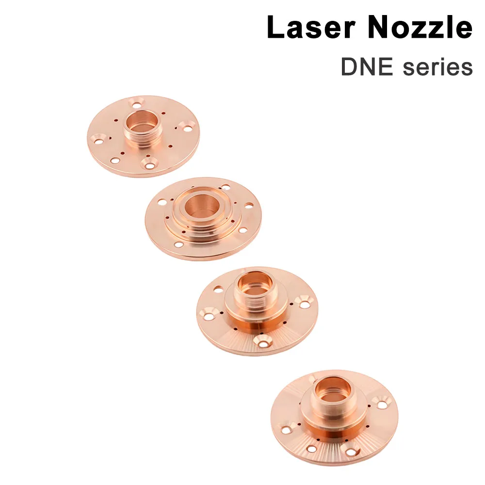 Laser Nozzle Connector Copper Q90 Caliber 4.0 Fiber Optical Cutting Machine Head Spare Parts Equipment Accessories