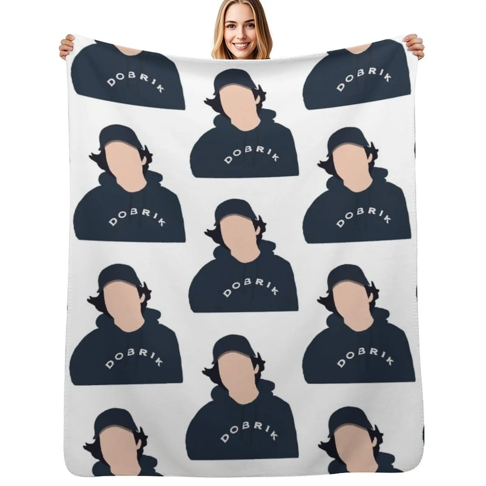 

David Dobrik Throw Blanket Soft Sherpa Fleece Warm Blanket for Winter