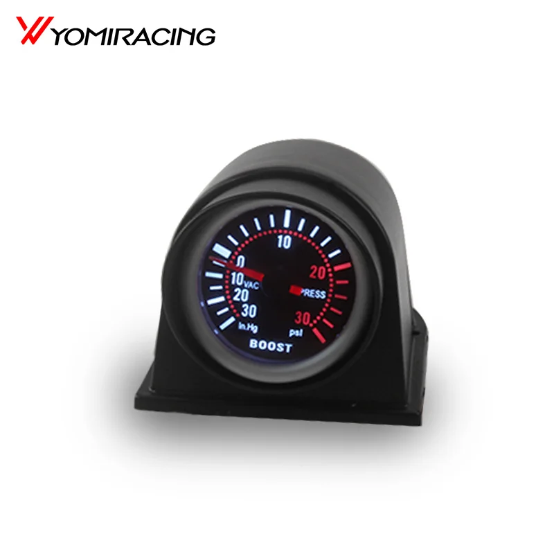 

Universal 2inch 52MM Car Turbo Boost Gauge Meter PSI Pressure Gauges Smoke Lens LED Digital Pointer / Holder