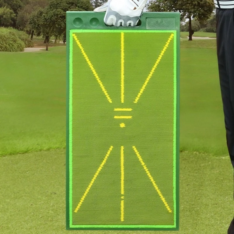

Golf strike pad swing practitioner, beginners use bead training trace detection pad