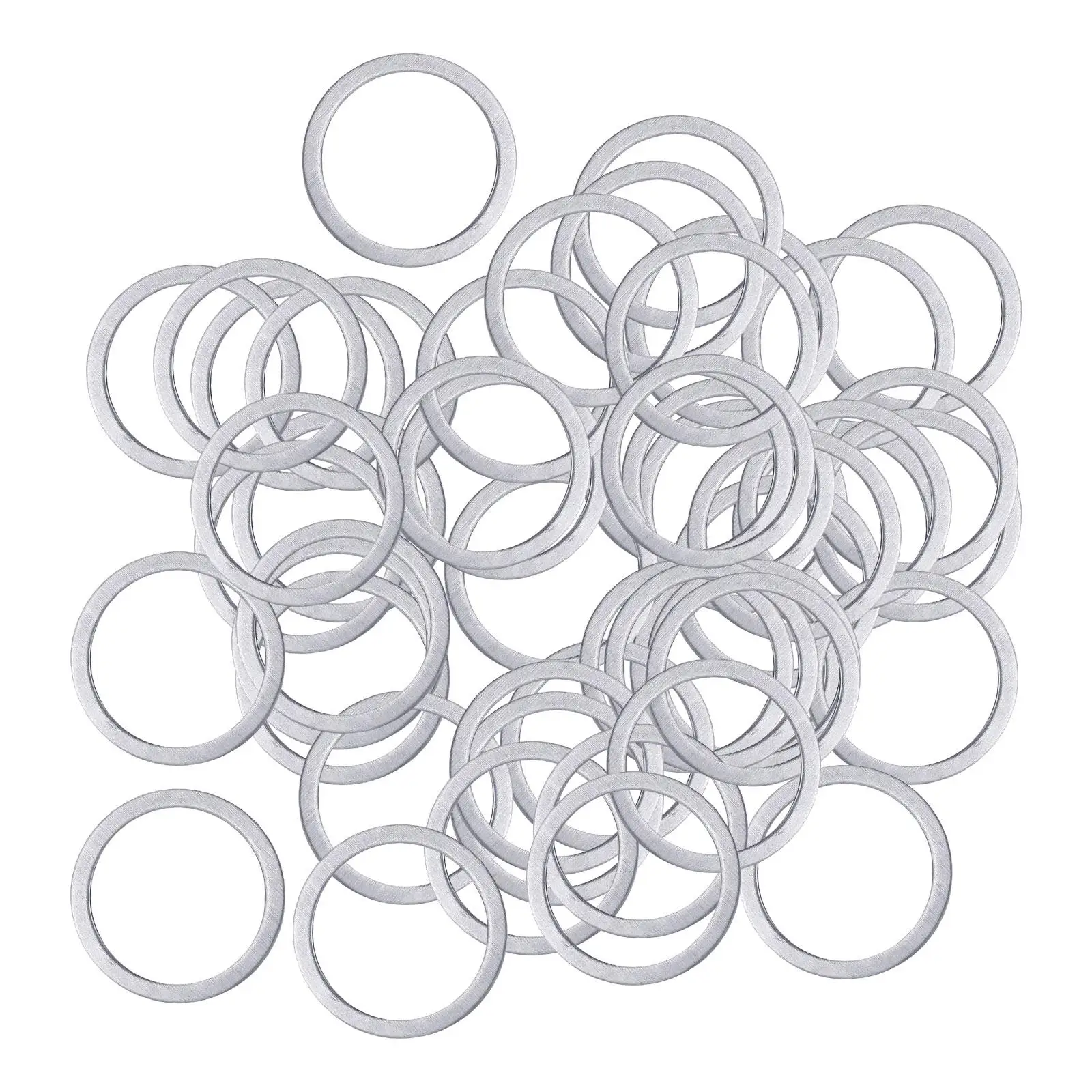 50x Saw Blade Bushing Set Carving Disc Gasket Bore Bushes Sawblade Spacers for Circular Saw Blades Woodworking Cutting Tools