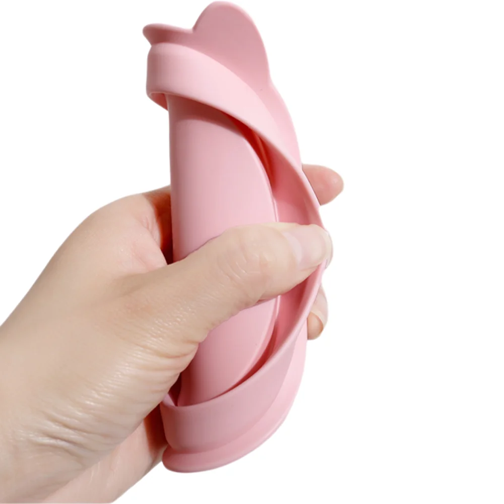 Pennello per trucco Ciotola per pulizia soffio Gel di silice Strumento portatile pieghevole per la pulizia delle uova di bellezza per le donne