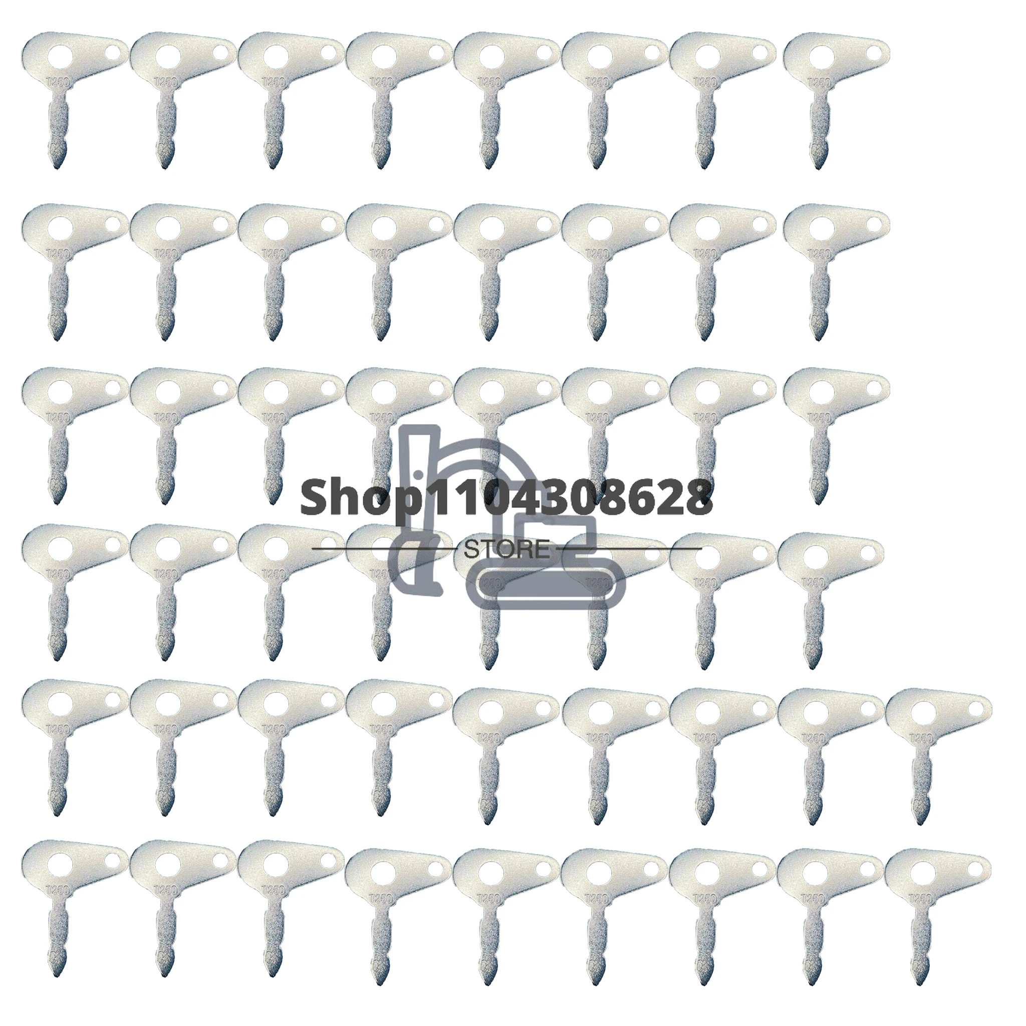 

50 шт. ключей T250 для экскаваторов (54324157) для тракторов и тяжелой техники