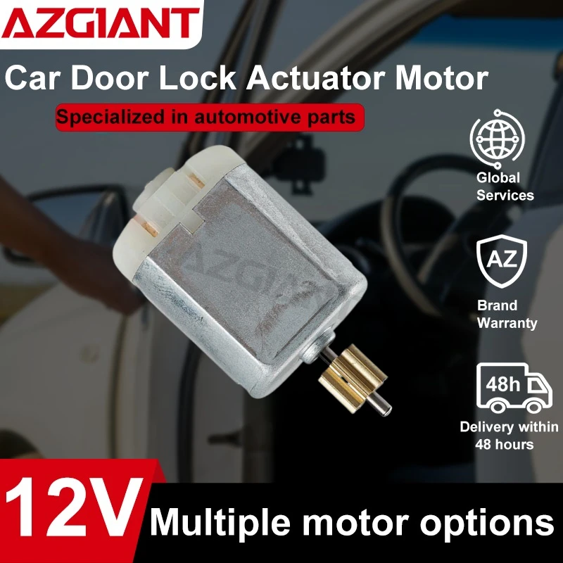 FC-280SC-16200 pestillo de puerta de coche DC 12V con Motor de bloqueo eléctrico 8 dientes para Citroën Dispatch/C3 MK2/C3 MK3/C4 1 LC MK1/C4 Cactus MK2