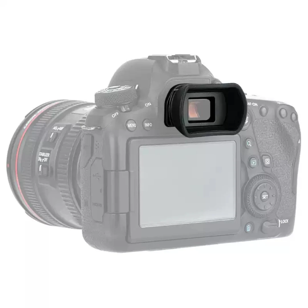 Extended Eyecup Viewfinder Eyepiece Cover for Canon 5D 5D Mark II 6D 6D Mark II 77D 90D 80D 800D 750D 760D 700D 3000D Camera view 5