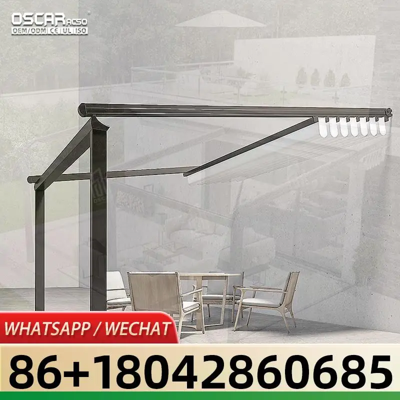 

Adjustable Waterproof Retractable Roof for Patio Outdoor Garden Motorized Smart Customized Similar: Canopy Shade Ideal for US UK
