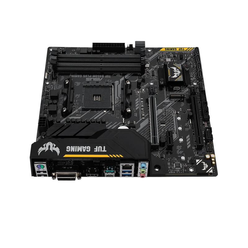 ASUS TUF B450M-PLUS GAMING Socket  1×HDMI  PCI-E 3.0 AM4 1×DVI 24.4×24.4cm