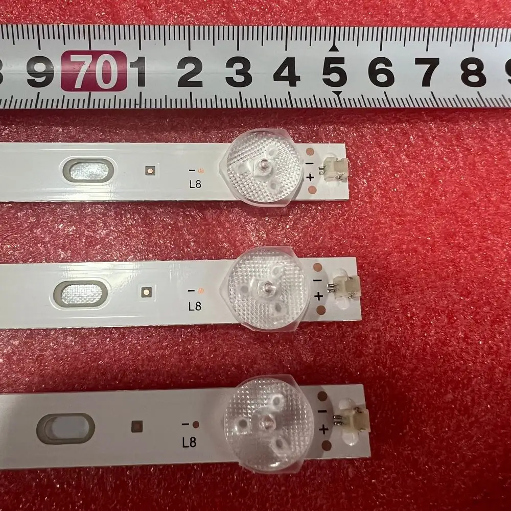 750mm LED Backlight strip bar 8 lamp for MS-L2695 V1 Rca Rtv4019sm 40F01T2S2 LC-40Q3000U 40DFS69 LC-40Q5020U 6V/LED