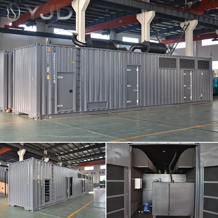 CE Silent 2000kw Weic-hai diesel Generator 2.5mva Electric 2500kva Generator Set for Container