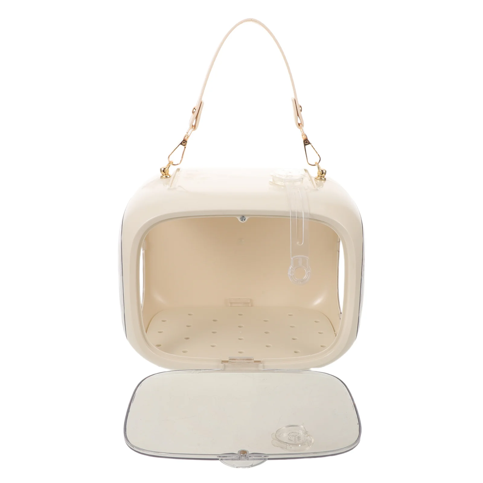 

Bird Carrier Cage Travel Portable for Parrots Lovebird Cockatiel Small Birds Outdoor Use Sturdy Ventilated Carry Case for Pet