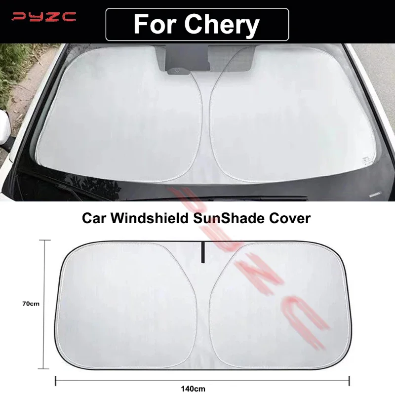 Car Windshield SunShade Cover for Chery Pro ARRIZO Plus Omoda C5 EXEED Jetour TXL LX VX Anti UV Car Accessories