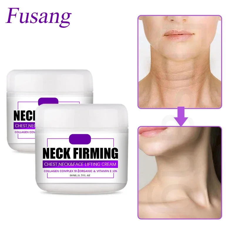 Anti Wrinkle Neck Cream Collagen Neck Tightening Essence Whitening Moisturizing Shape Firming Cream Women Face Skin Care Product