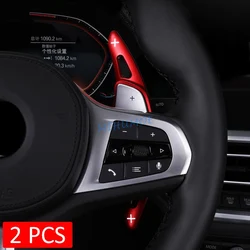 Steering Wheel Paddle Shifter Gear Shift Extension For BMW 2 3 4 5 6 7 8 Series X3 X4 X5 X6 X7 F44 G20 G30 G11 G01 G05 G06 Red