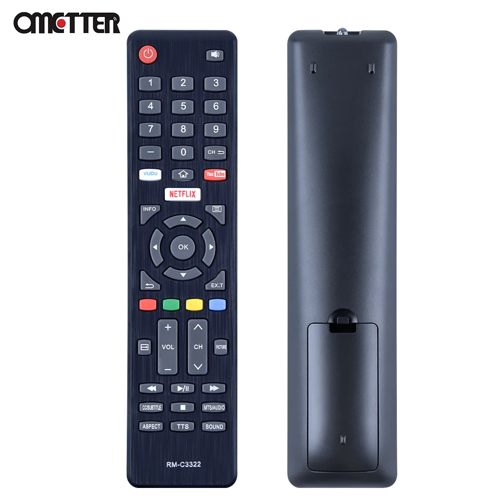 RM-C3322 tv apto para jvc rmc3322 controle remoto inteligente ler com netflix suscripción 1 mes
