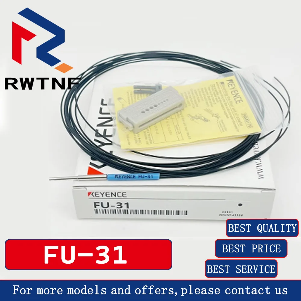 Brand New Genuine FU-31 KEYENCE Side-emitting diffuse reflection fiber optic sensor