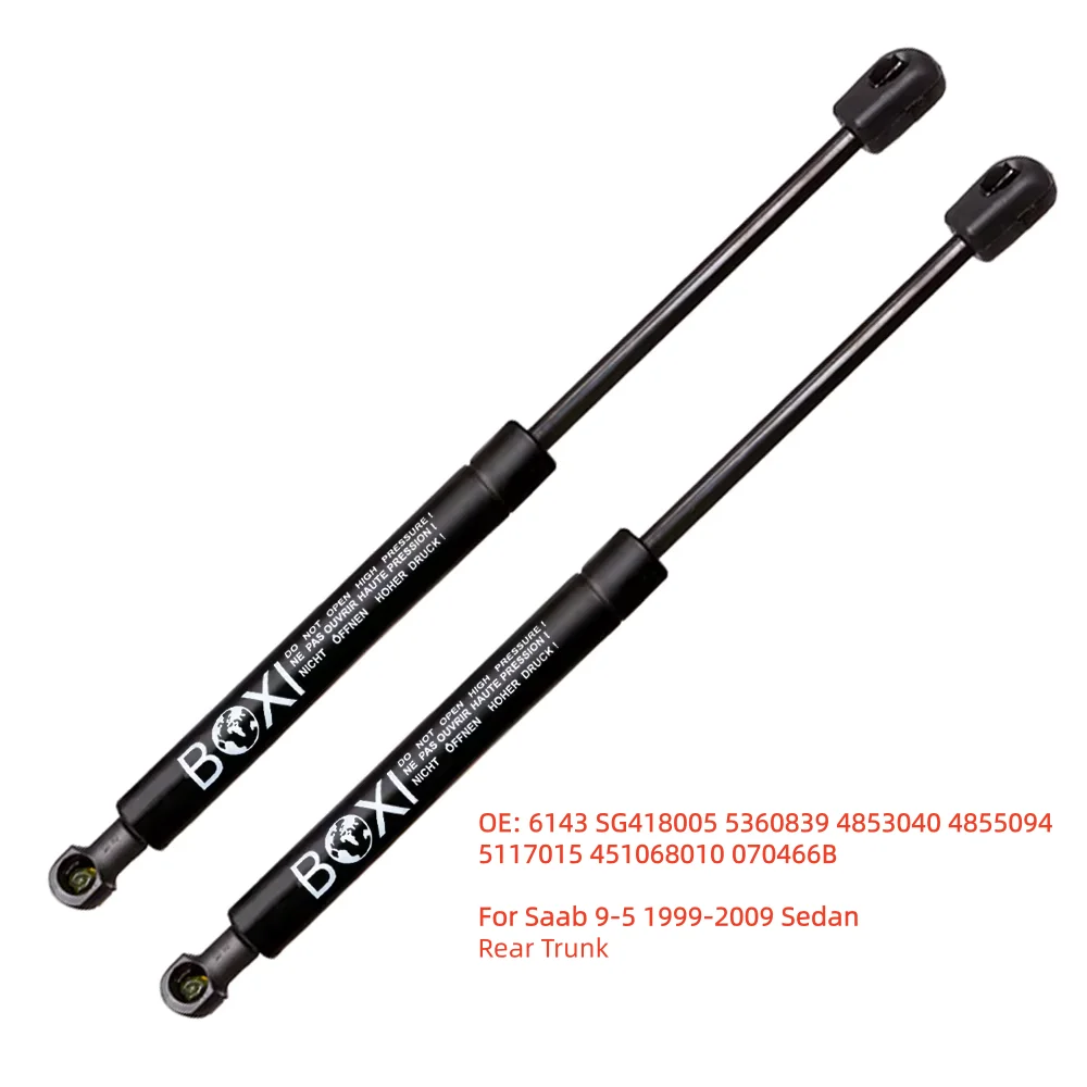 

BOXI 2Pcs Trunk Lift Supports Struts Dampers Shocks For Saab 9-5 1999 - 2009 Sedan 5360839 4853040 5117015 Gas Springs