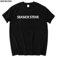 Unisex SEASICK STEVE T Shirt men tumblr ootd word band tour Cotton Tee for male men cotton tshirt summer fashion top tees