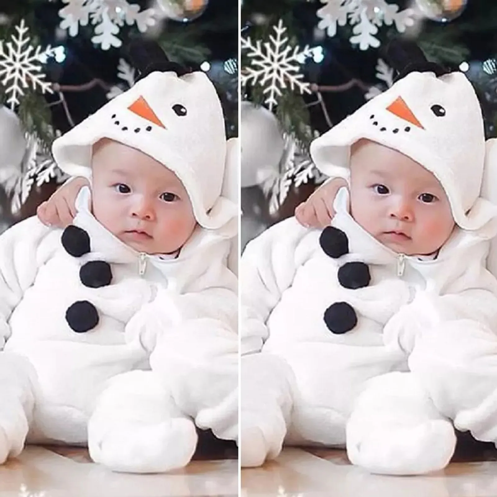 Baby Stram pler Junge Cosplay Kleidung Mädchen Weihnachten Schneemann Kleinkind Overall Kostüm Jungen Stram pler & Overall 18 24 Monate Jungen Kleidung