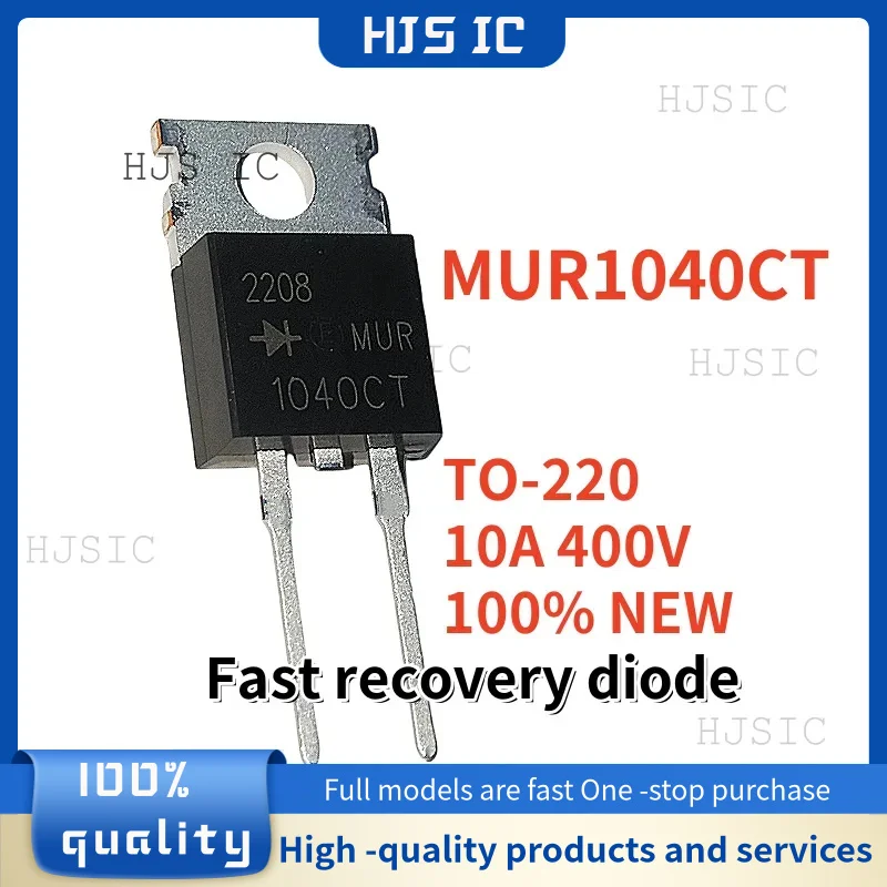 

10-20 шт. 100% НОВЫЙ MUR1040CT 1040CT MUR1040 TO-220 10A 400V Быстродействующий диод
