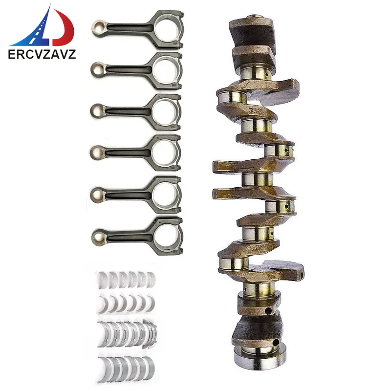 

N55 3.0L Комплект шатунов и подшипников коленчатого вала двигателя 7580483 11247624615 Для BMW X1 X4 X5 X6 135i 535i 640i 335i 435i 535i 640i