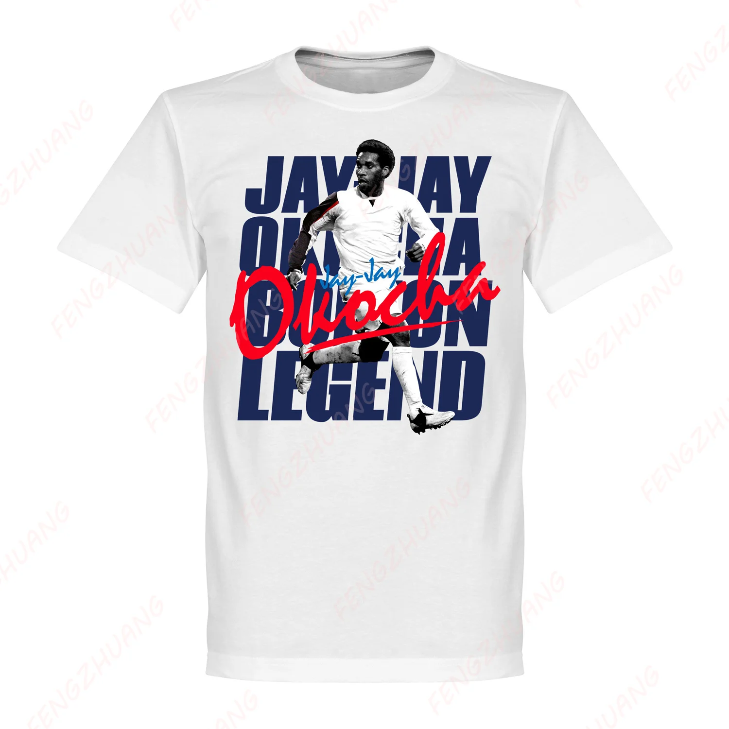 Okocha Legend T-Shirt Newest Man Outdoor Quick Dry Soccer Jersey Summer Classic Casual Loose Exercise Jersey Tee