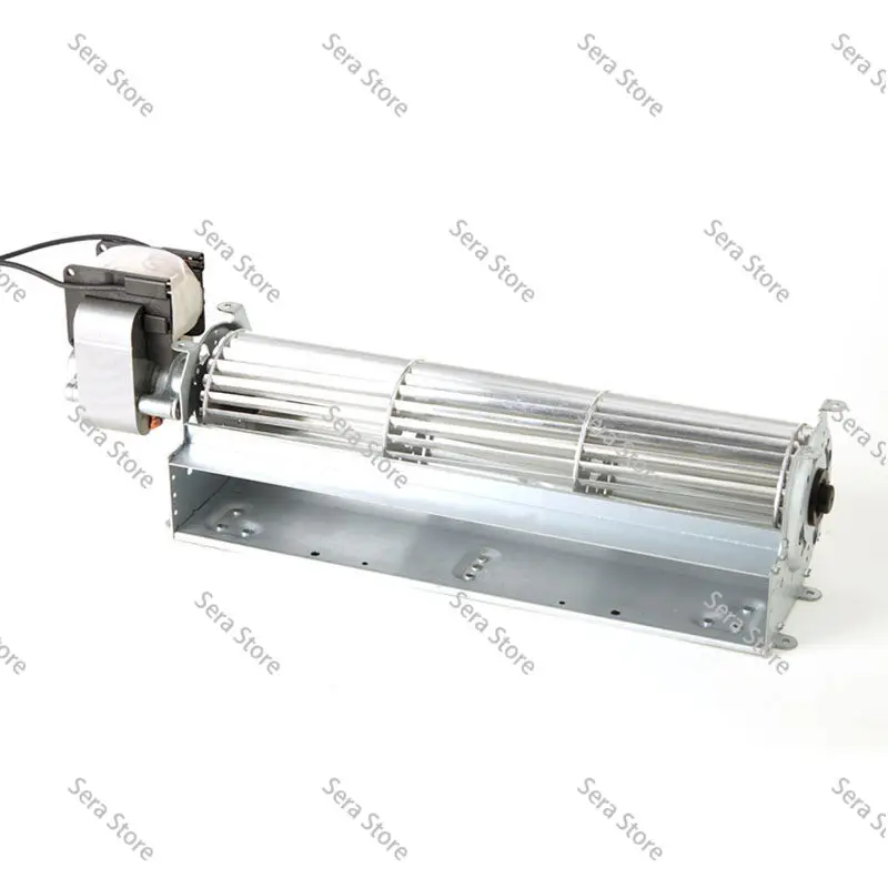 Biomass Pellet Stove Induced Draft Assisted Combustion Crossflow Motor Horizontal Flow Fan ZT60300-503 300mm