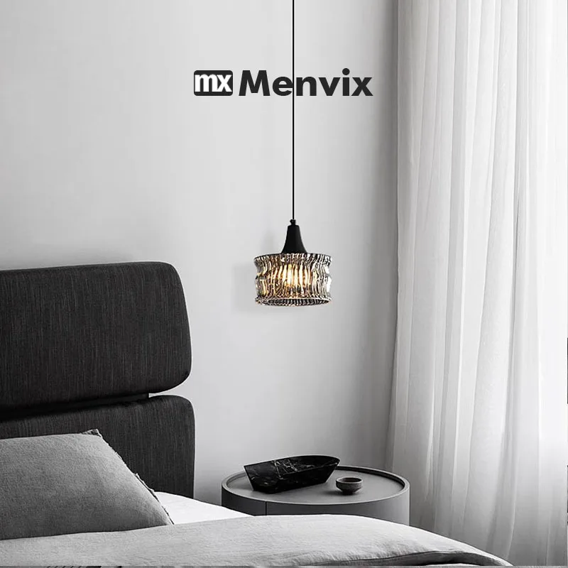 Minimalist Style Led E27 Glass Chandelier Lustre Dining Room Bedroom Hanghing Home Decor Bar Loft Pendant Fixtures Kitchen Lamp - Image 6