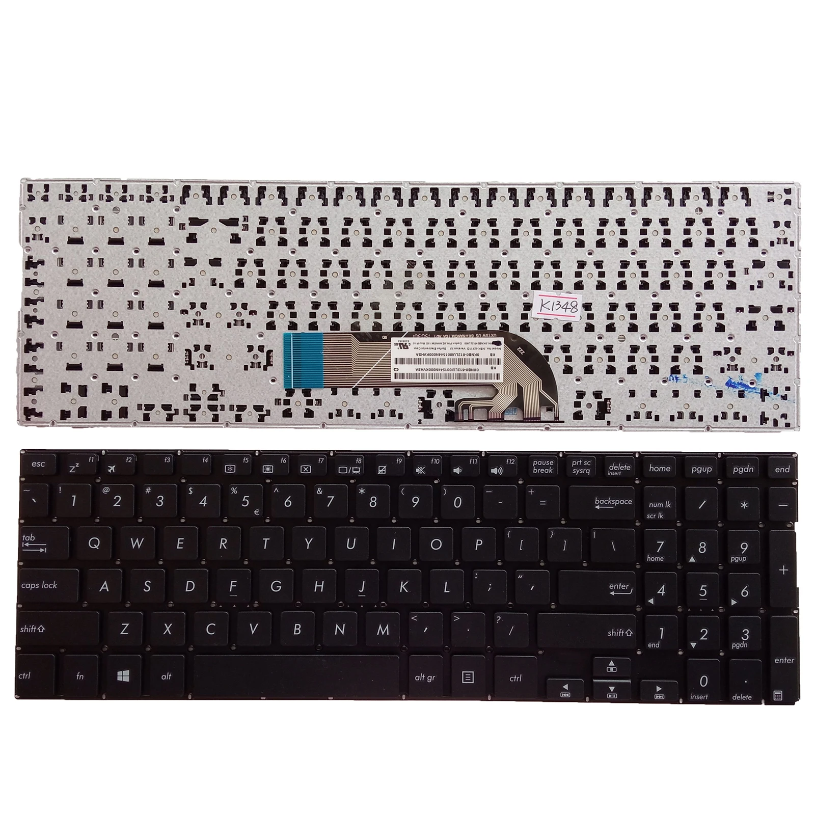 SP/US клавиатура для ноутбука ASUS TP500 TP500L TP500LA TP500LB TP500LN Сменные клавиатуры оригинальные MP-13F86E0-4421