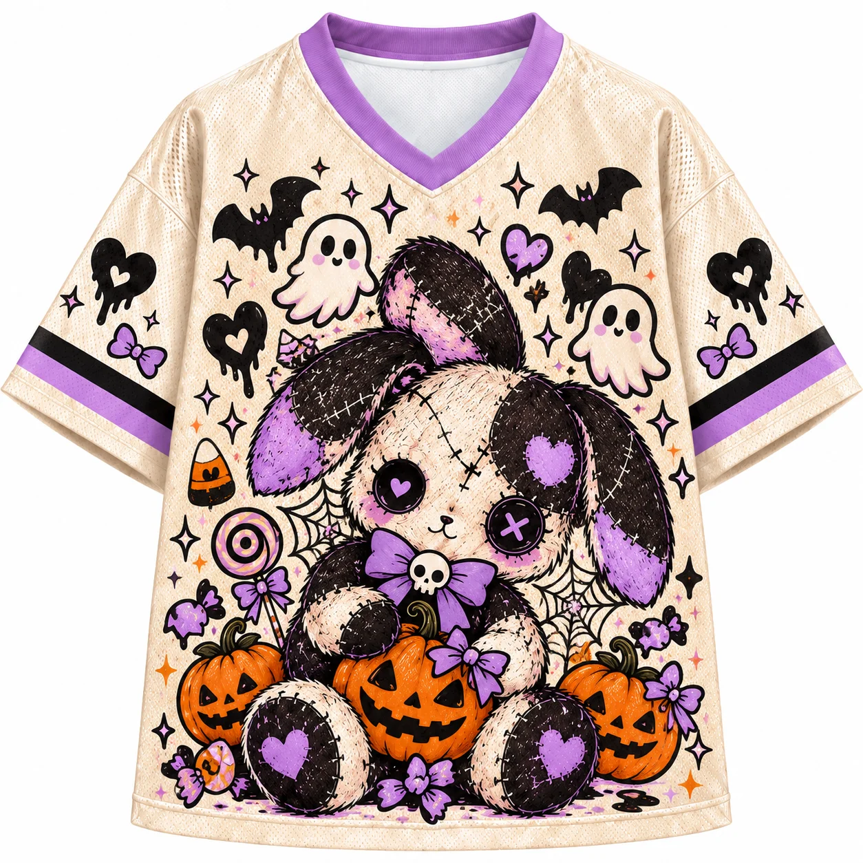2026 Popular Mesh V-neck Jersey Retro Osaka Dotonbori Drunken Octopus Print Japanese Slogan for Adults and Children