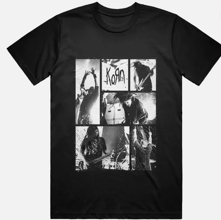 SO CUTE,,,,,Korn t shirt, Unisex/ new, new shirt, HOT -new!! HOT[As the picture