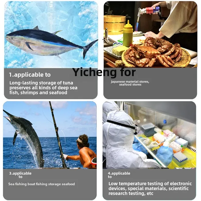 XL ultra-low temperature freezer low temperature cabinet minus 60 degrees 40 degrees commercial freezer refrigerator frozen tuna