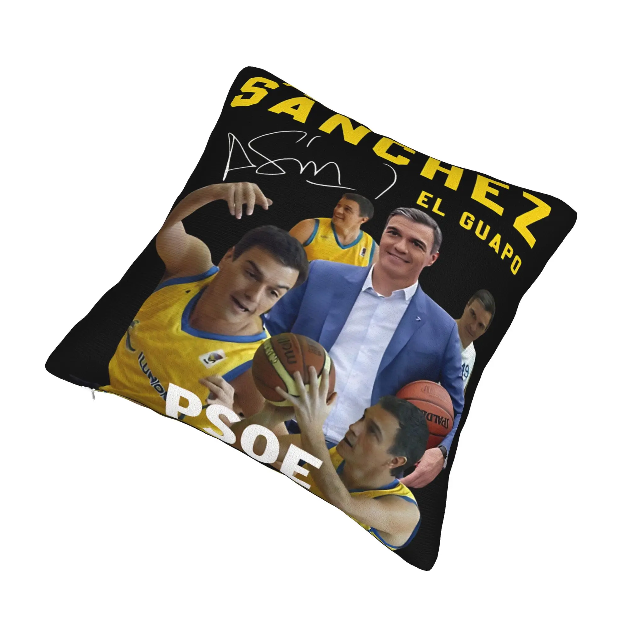 Pedro Sanchez Spain PSOE  Pillow Cover Merch Printed Cushion Cover Gift  Throw Pillow Case Cover Home Multiple Sizes